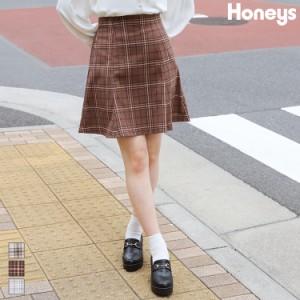 honeys チェック スカート コーデの通販｜au PAY マーケット