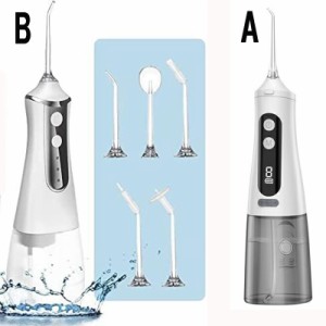 ジェットウォッシャー 口内洗浄器携帯型充電式 口腔ケア 舌クリーナー 歯間ジェット洗浄 IPX7防水歯垢 フロス デンタル 虫歯 歯周病 口臭