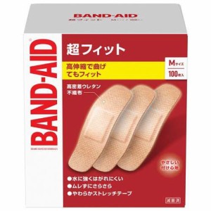 バンドエイド 超フィット Mサイズ 100枚入【JNTL】