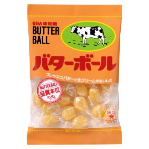 味覚糖 バターボール 104g【UHA味覚糖】【メール便１個まで】