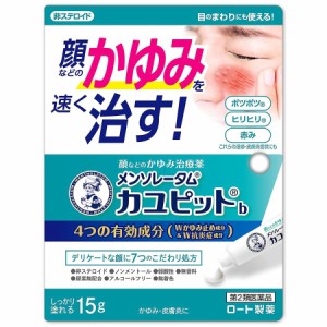 【第2類医薬品】メンソレータム カユピット 15g【ロート製薬】【セルフメディケーション税制対象】【メール便対応】