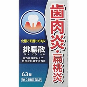 【第2類医薬品】排膿散エキス錠Ｊ 63錠【ジェーピーエス製薬】【納期：１週間程度】