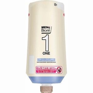 メンズビオレ ONE 全身保湿ミルク フルーティサボン つけかえ用 300ml 【花王】【納期：10日程度】