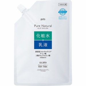 ピュアナチュラル エッセンスローションUV 大容量つめかえ用 390ml【pdc】【納期：1週間程度】