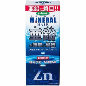 薬用加美乃素 ミネラルヘア育毛剤 無香料 180ml【加美乃素本舗】【医薬部外品】【納期:10日程度】