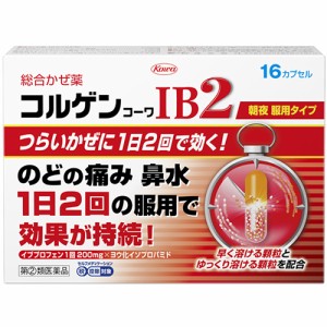 【第(2)類医薬品】コルゲンコーワ IB2 16カプセル【興和】【セルフメディケーション税制対象】