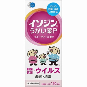 【第3類医薬品】イソジンうがい薬P 120ml【シオノギヘルスケア】