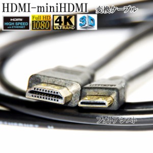 HDMI ケーブル　HDMI (Aタイプ)-ミニHDMI端子(Cタイプ)　カシオ機種対応  1.4規格対応 10.0m ・金メッキ端子