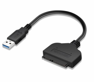 USB3.0 SATA変換アダプタ SATA to USB変換ケーブル 2.5インチHDD/SSD専用  2.5インチハードディスク用変換ケーブル USBSATAV2