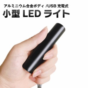 超高輝度LEDハンディライト アルミニウム合金 小型 懐中電灯  USB充電式 防水 防災 自転車 停電対策 軽量   SFUSBFL600