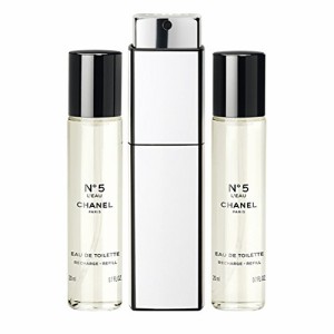 CHANEL (シャネル) N°5 L'EAU Eau de Toilette Twist and Spray 3x0.7 FL. OZ.  N°5 ロー ツィスト ＆ スプレイ オードゥ トワレット 2