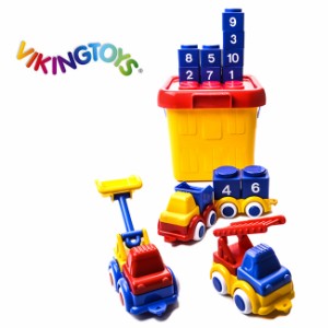 VIKINGTOYS バイキングトイズ チュビーズビルド バケツセット 156170(乗り物 おもちゃ 男の子 1歳 キッズ 子供 こども) 即納