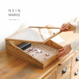 NEIN MARKE ナインマーケ 木製 ディスプレイケース 50230330(アクセサリーケース アクセサリー 収納 おしゃれ) 即納