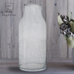 Rader レダー Glass Vase Shakespeare 0134-826(フラワーベース フラワーガラス ガラスベース おしゃれ かわいい)【F】