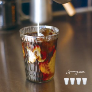 Sceneryvase シナリーベース シナリー リサイクルガラス グラス 350ml《4個セット》(ガラス コップ カップ 水 麦茶)【F】