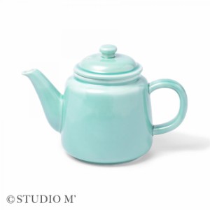 studio m’ スタジオエム レヴェイユ ポット(ティーポット 紅茶 急須 磁器 陶器 紅茶ポット おしゃれ かわいい 食器) 1-2W【F】