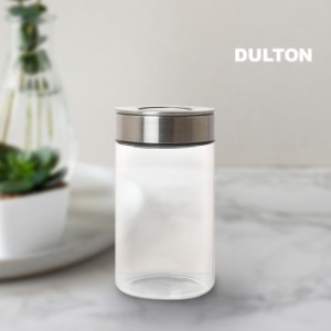 DULTON ダルトン シリンダー ジャー ウィズ プレス リッド M 950ml(保存瓶 密閉 保存容器 キャニスター ガラス)