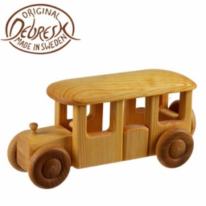 デブレスカ 北欧のバス DC17(0歳 0才 DEBRESKA 木のおもちゃ のりもの 乗物 乗り物 車 男の子 女の子 手作り 玩具 木製)