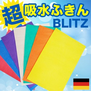 ドイツのふきん BLITZ ブリッツ 10枚組(掃除用具/掃除用品/厚手の台ふき) 即納