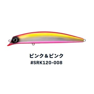ｉｍａ アイマ シーバスルアー ima(アイマ) サスケ120 裂空 #SRK120-008 ピンク&ピンク