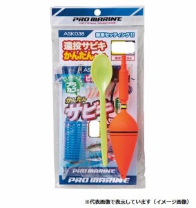 ＰＲＯ　ＭＡＲＩＮＥ　ＡＳＫ０３８　遠投サビキかんたんセット　６号