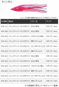 ヤマリア　パニックベイト　オニカサゴ　Ｓサイズ　赤エビ夜光