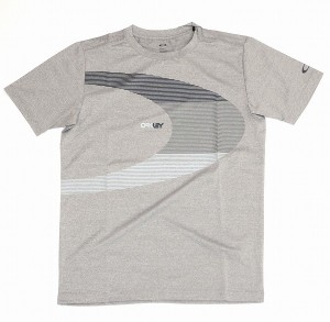 オークリー　ラッシュ　ＢＩＧ　Ｏ　Ｔシャツ　９．０　２２Ｋ(Light Heather Gray)　Ｓ