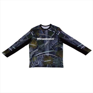 メガバス　GAME LONG SLEEVE(ゲームロングスリーブ) REAL CAMO(リアルカモ） (L)