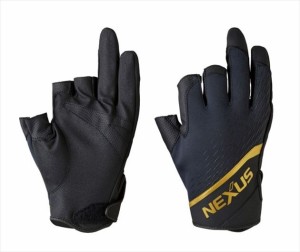 シマノ 手袋 GL-102V ネクサス 防風 グローブ 3 ブラック 2XL