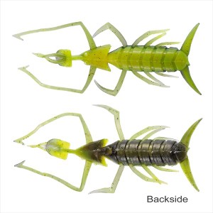 ティムコ ワーム PDLホバリングバグECO #247 スモークマスタード