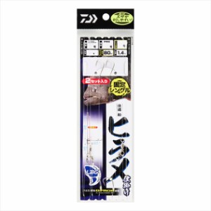 ダイワ 仕掛け 快適船ヒラメ仕掛け LBG 固定シングル 針7号/12号 ハリス7号