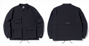 ニューエラジャパン ウェア フィールドコーチジャケット  CORDURA 2WAY ストレッチ WR ブラック L