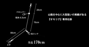 クレイジーオーシャン 仕掛け MT-OM イカメタル仕掛 オモリグ