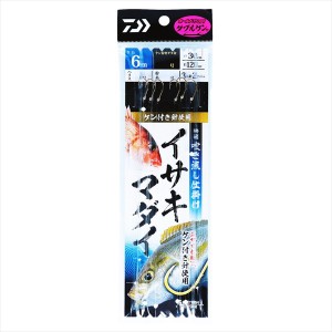 ダイワ 仕掛け 快適吹き流し仕掛け イサキ・マダイ 3本針1セット 4-4 6m
