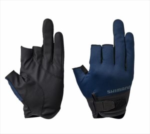 シマノ 手袋 GL-008V ベーシック グローブ 3 ネイビー 2XL