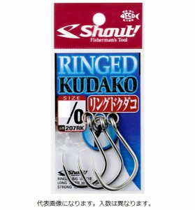 シャウト! リングドクダコ 3/0 RINGED KUDAKO 207RK 3/0　入数：4