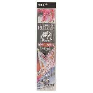 ダイワ 仕掛け 快適職人船サビキ 豚サバフラッシャー 3本針×2セット 針16号-ハリス10号-幹糸18号【キャスティングオリジナル】