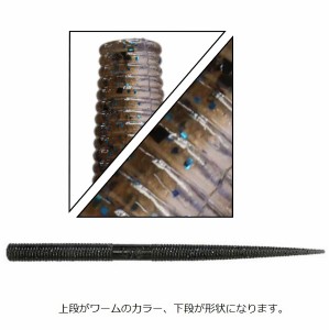 ゲーリーヤマモト　５インチ　プロセンコー　ノンソルティ／　１０本入　３４１／０００Ｎ　ダークブラウンブルーギル／クリスタルクリア