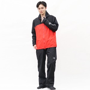 ダイワ レインウェア DR-1924 ゴアテックス(GORE-TEX) バーサタイルレインスーツ レッド M