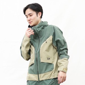 ダイワ レインウェア DR-1624J GORE-TEX Active ストリームレインジャケット アッシュグリーン L