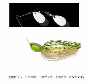 ノリーズ　770ウインドレンジ 3/8oz スパークルゴールドチャート