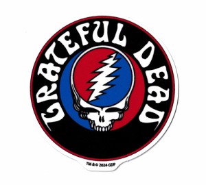 グレイトフルデッド ステッカー アメリカン おしゃれ かっこいい ロック 音楽 ミュージシャン スカル アメリカン雑貨 GRATEFUL DEAD サー