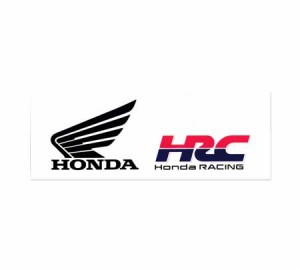 ホンダ HONDA ステッカー バイク 車 おしゃれ かっこいい カーステッカー Wing HRC 横組み 転写タイプ