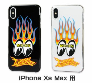 ムーンアイズ iPhone ケース iPhone XS MAX 10 テン アイフォンXS アイフォンケース カバー ジャケット 車 バイク MOONEYES Flamin MOON