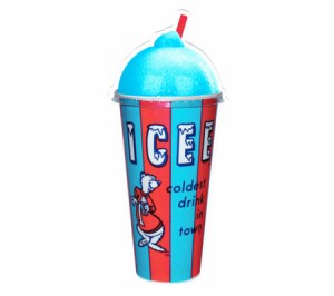 アイシー ICEE ステッカー 車 バイク スーツケース アウトドア 旅行かばん 冷蔵庫 おしゃれ かわいい シェイク アイス CUP＿SC-IC002-UNT