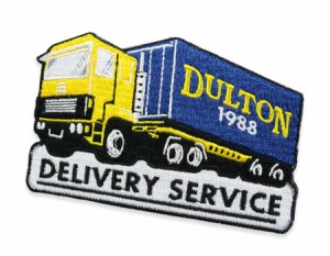 ダルトン ワッペン アイロン アメカジ ワークスタイル おしゃれ かっこいい DULTON DELIVERY SERVICE