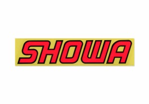 ショーワ ステッカー バイク 車 おしゃれ かっこいい カーステッカー レーシング モータースポーツ SHOWA 転写タイプ サイズM