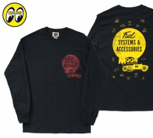 ムーンアイズ Tシャツ メンズ 長袖 アメカジ おしゃれ かっこいい ホットロッド レーシング モーター MOONEYES MOON Fuel & System ロン