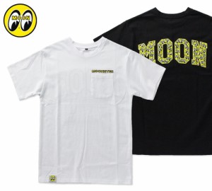 ムーンアイズ Tシャツ メンズ 半袖 アメカジ おしゃれ かっこいい ホットロッド レーシング モーター MOONEYES MOON Embroidery パッチ T