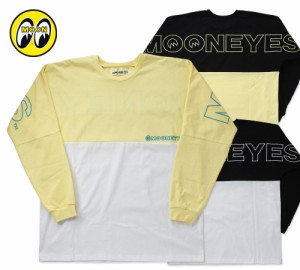 ムーンアイズ Tシャツ メンズ 長袖 アメカジ おしゃれ かっこいい ホットロッド レーシング モーター MOONEYES ジャージー ロングスリー